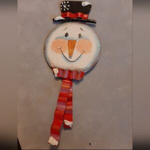 Snowman Festival Wall Decor Magnet